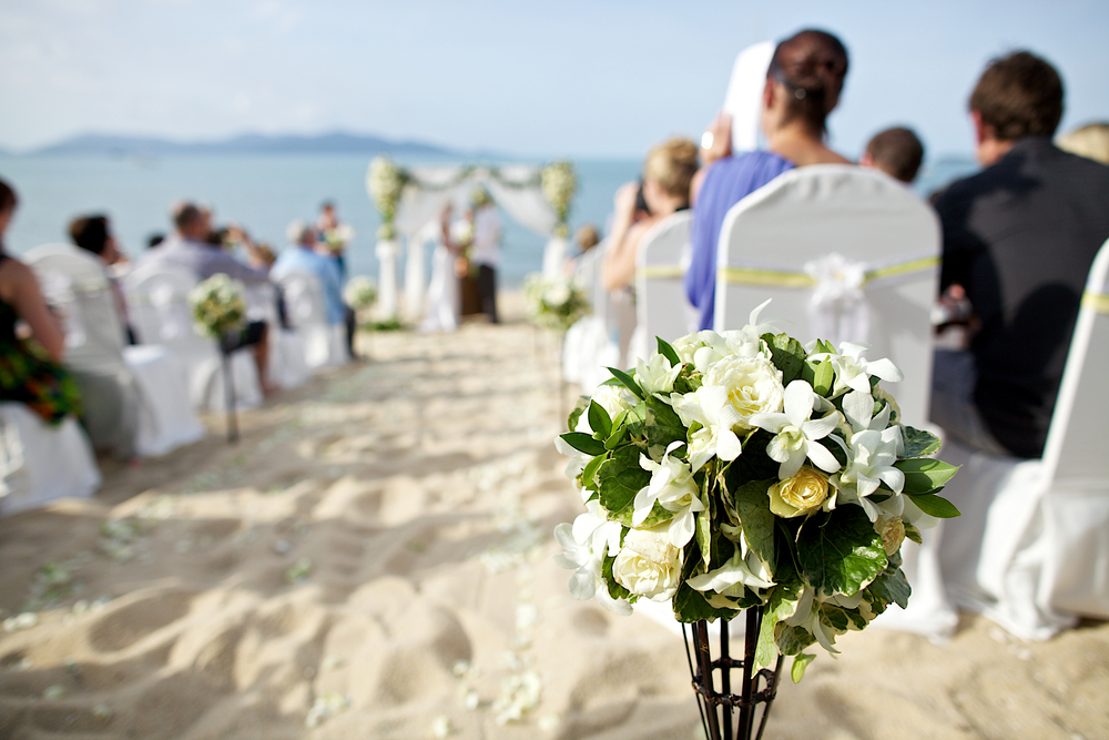 Beach wedding