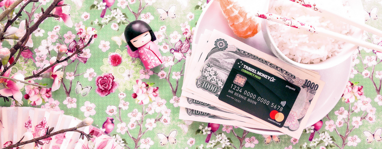 Japanese Yen and Currency Pass travel card by Travel Money Oz