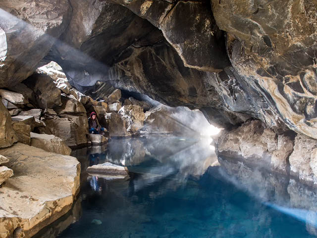 Grjótagjá Cave Iceland