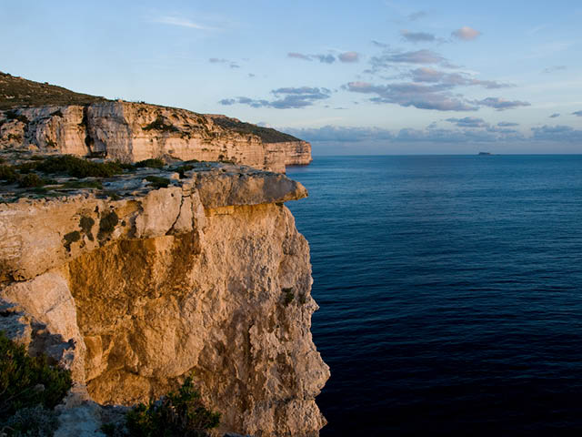 Cliffs of Mtahleb, Malta