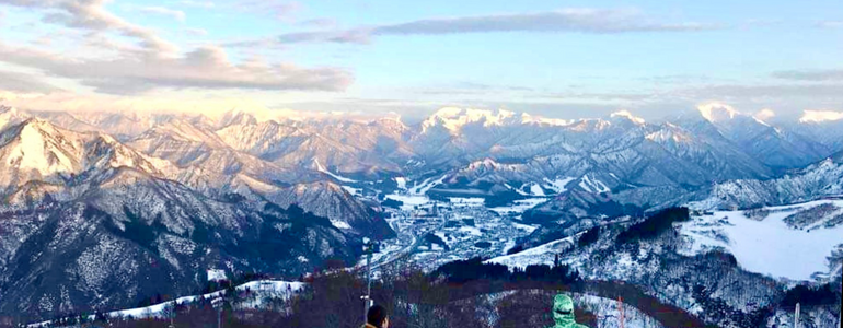  GALA Yuzawa, in Niigata prefecture. 