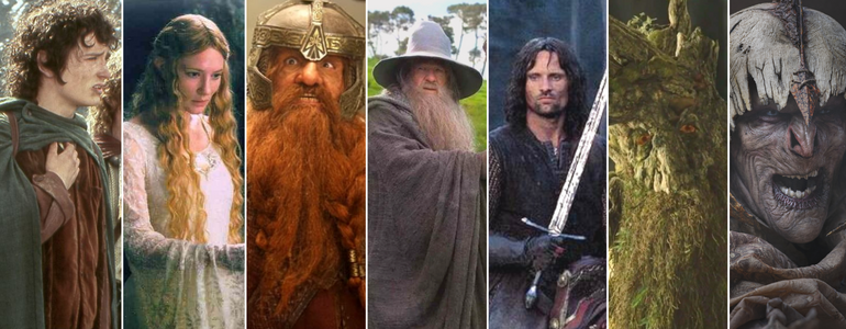 Lord of the Rings characters and archetypes