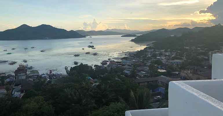 View of Coron