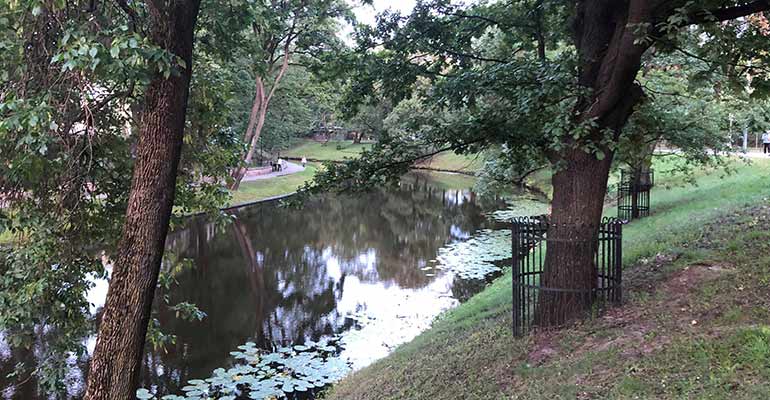 Canal in Riga