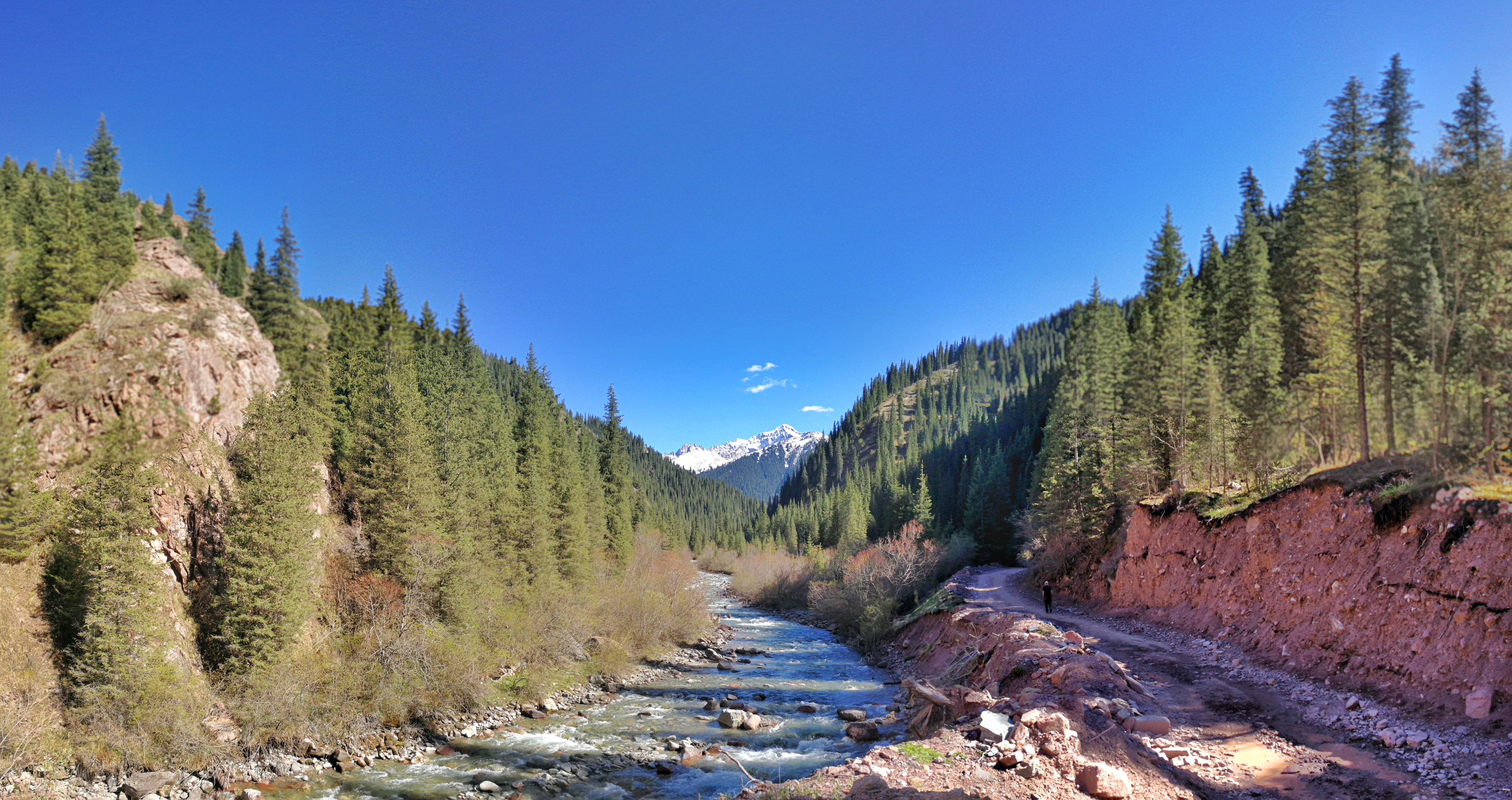 Stunning landscape in Kyrgyzstan