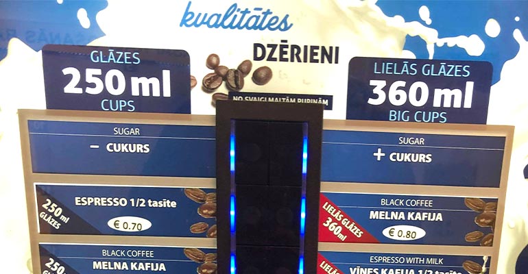 Latvia Vending Machine