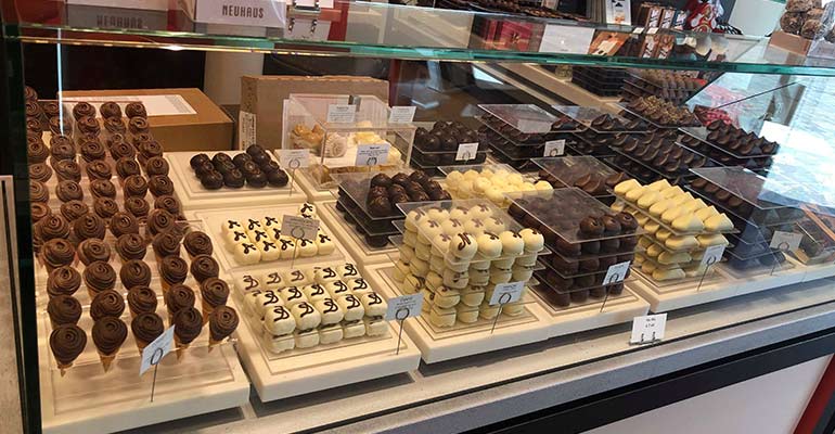 Chocolate tasting in Belgium 