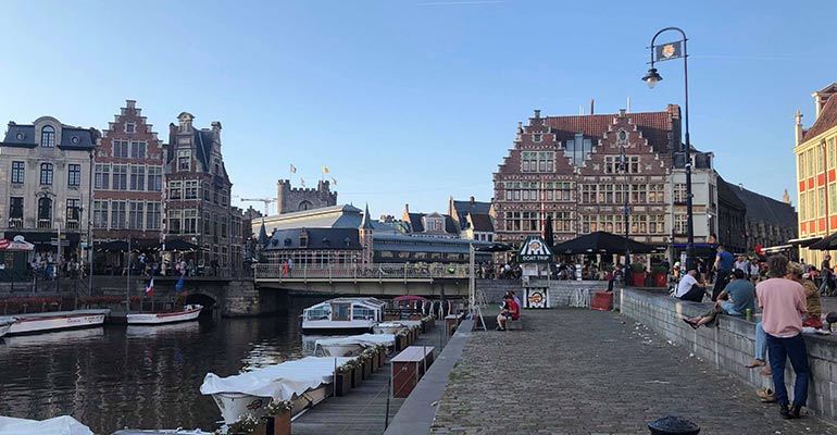 Canal in Ghent