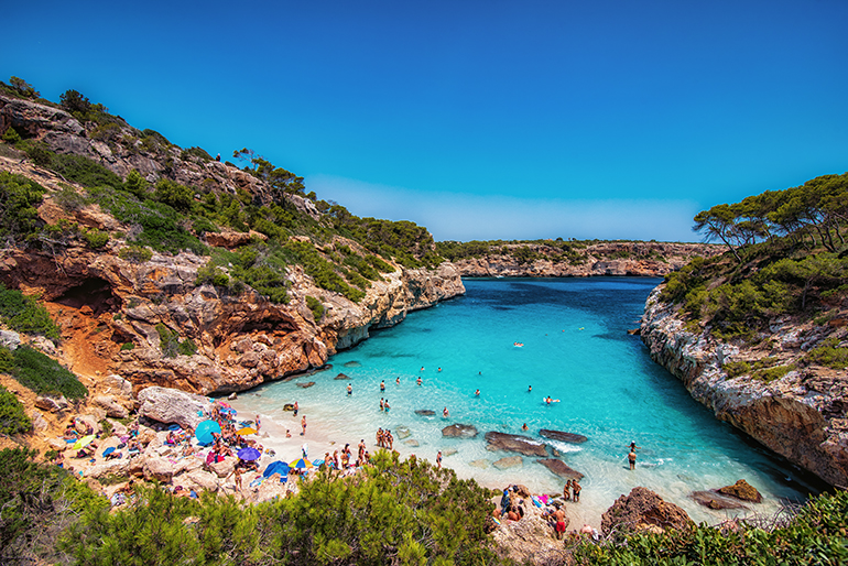 Beach in Mallorca