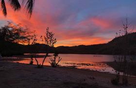 Sunset in the Philippines 