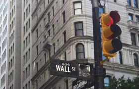 Wall street sign 